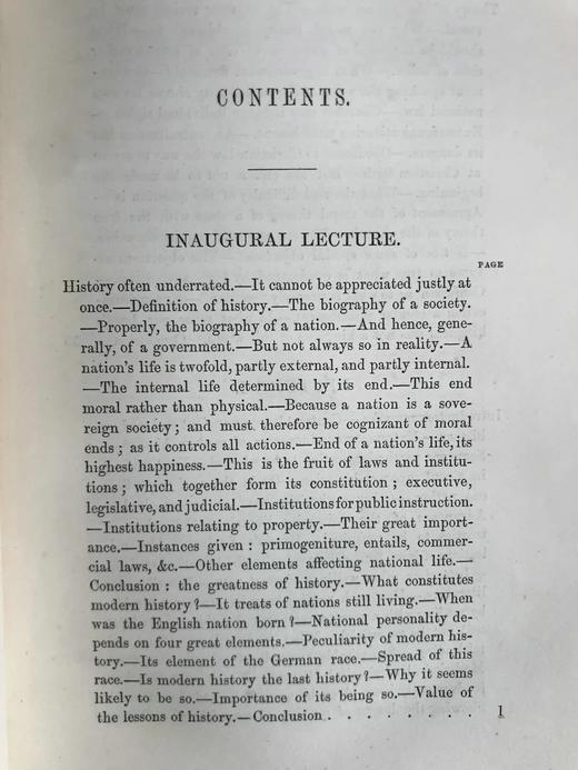 1849年 托马斯·阿诺德《近代史导论讲义》 全真皮精装大32开 商品图3