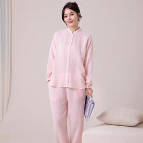 【特价款】宜色家清凉泡芙系列·国风禅意家居服睡衣套装 男女款