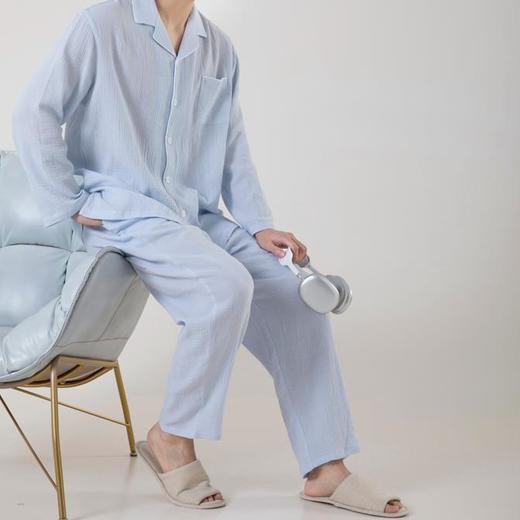 【特价款】宜色家60支全棉泡泡纱家居服睡衣 男女款 商品图9