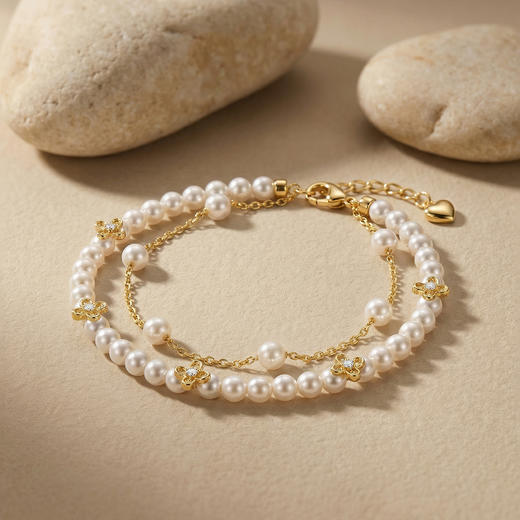 【春夏百搭款】MANREYA玛芮雅淡水珍珠项链耳环首饰、都是真淡水珍珠，明星都喜欢的款式 商品图9