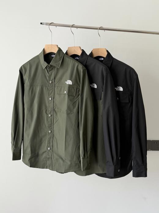 日版NUPTSE SHIRT休闲宽松纯棉衬衫春秋款外套男 商品图3