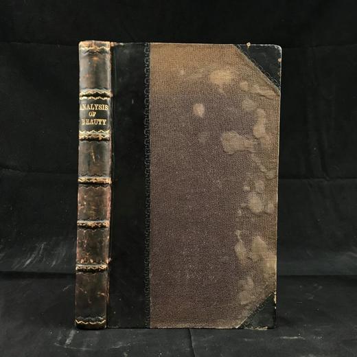 约18世纪后期 威廉·荷加斯《美的分析》 真皮精装32开 商品图0