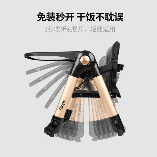 【棒棒糖专属】Apramo安途美宝宝便携餐椅 多功能可折叠家用外出都方便 商品图1