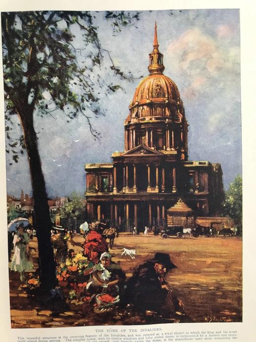 约20世纪早期 法兰西的荣光（全2卷） 19幅彩色插图千余幅黑白插图 漆布精装16开 商品图7