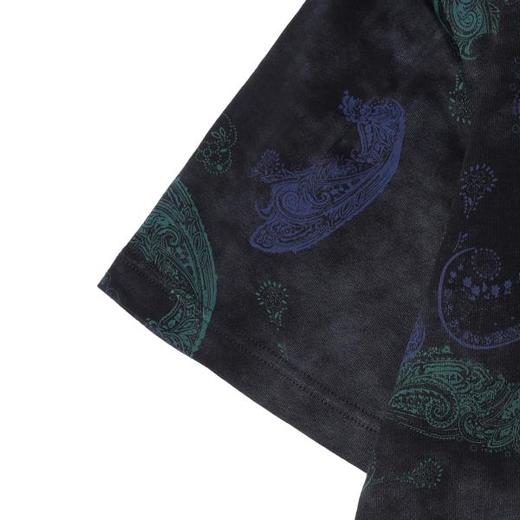 SDSA男装2026新款高贵轻奢潮牌撞色腰果印花圆领短袖T恤宽松休闲 商品图2