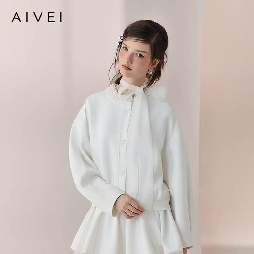 4楼AIVEI2026春新少女减龄芭蕾风蓬蓬短裙，吊牌价880，折后价792 商品图1
