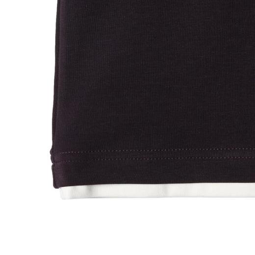 SDSA男装2026新款高贵轻奢潮牌撞色拼接假两件短袖T恤百搭时尚 商品图3