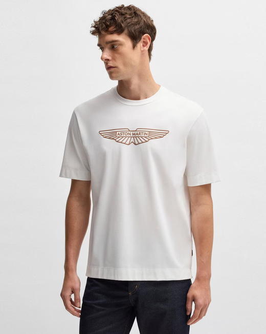 26 B0S X A.Martin 丝光棉圆领短袖T恤 TX621 商品图0