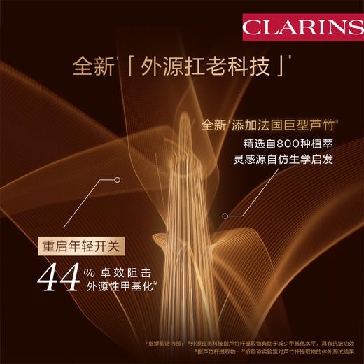 【春季焕新】【香港免税店🇭🇰】Clarins娇韵诗（第九代）双萃精华50ml/75ml/100ml·香港直邮 商品图4
