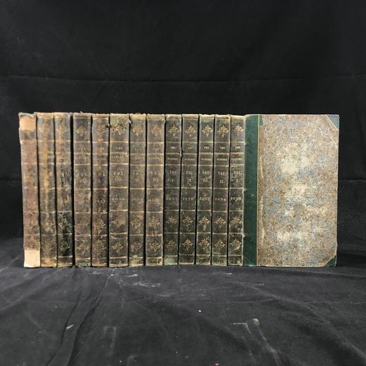 1834年  花艺宝库与园艺师杂志（全13卷） 数百幅手工上色插图 皮脊精装大32开 商品图0