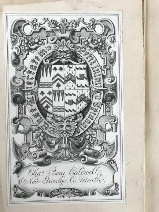 含藏书票！1800-1801年 提图斯·李维《罗马史》残篇（全7卷） 全真皮精装32开 商品图2