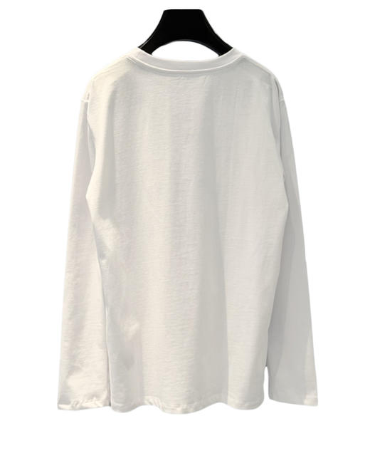 女款logo刺绣长袖T恤ba008 商品图1