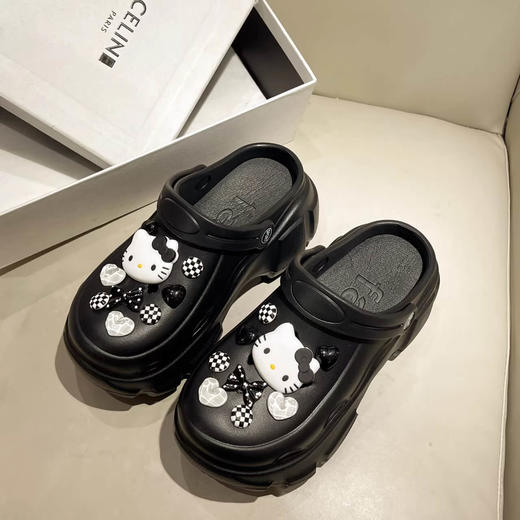 GZ买手优选可爱卡通外穿厚底洞洞鞋拖鞋（3-5天发货）-171193636 商品图4