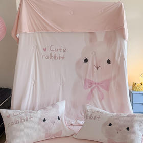 【防晒衣柔软冰凉面料】2026新款卡通冰皮床盖夏被四件套、单夏被