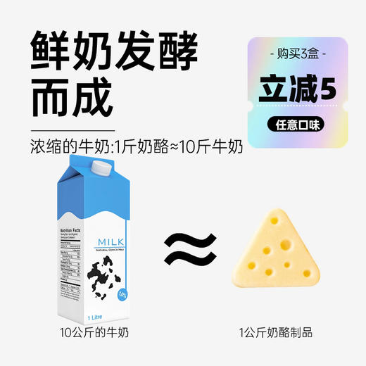 元力兽0蔗糖三角奶酪 商品图0