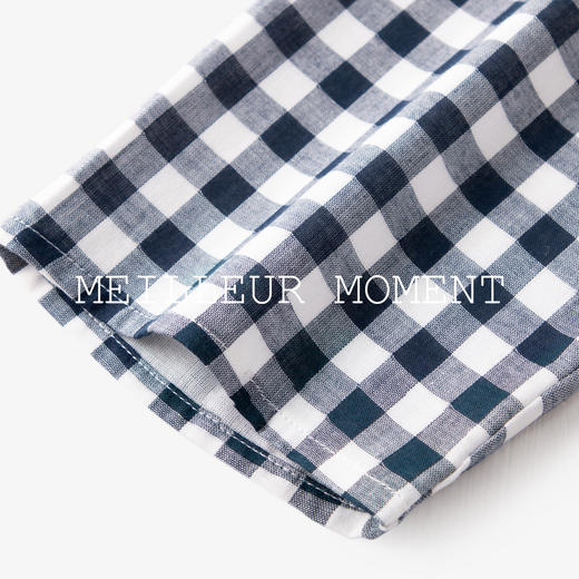 【积分换购不退货】【男装】MM麦檬格纹家居服8C4120011-H 商品图4