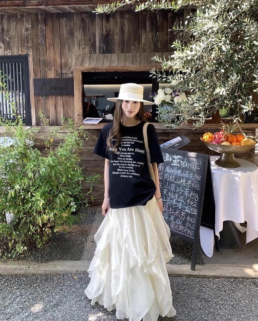 会跳舞的蕾丝蛋糕芊芊显瘦松紧腰半裙 商品图11