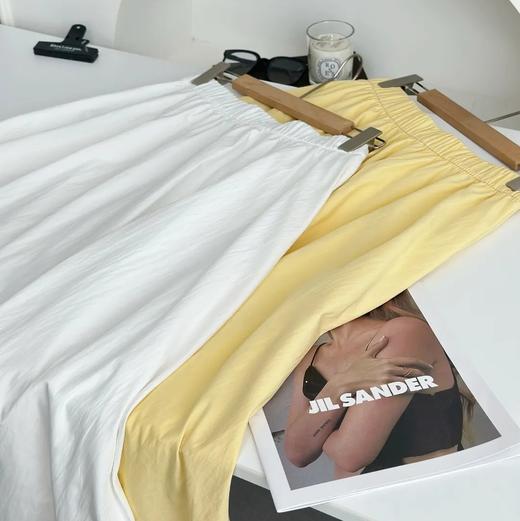 cosA cosB八片立裁花苞裙，液氨棉面料，软糯舒服却自带筋骨感，随性慵懒 商品图5