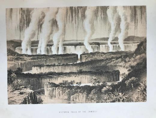 约19世纪后期 利文斯通的生平与探险 数十幅插图 全真皮精装大16开 商品图7