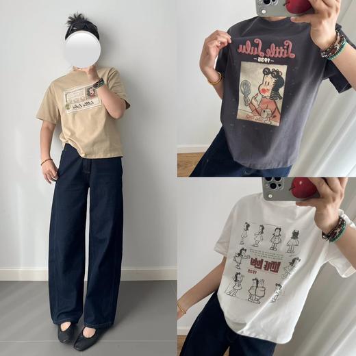 dzzit 地素联名款  1935年就火到现在的鬼马少女 地 可爱、复古、创意女短袖～ 商品图1