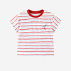 【商场同款】英氏儿童衣服男童夏季条纹短袖T恤防蚊圆领套头衫 商品缩略图4