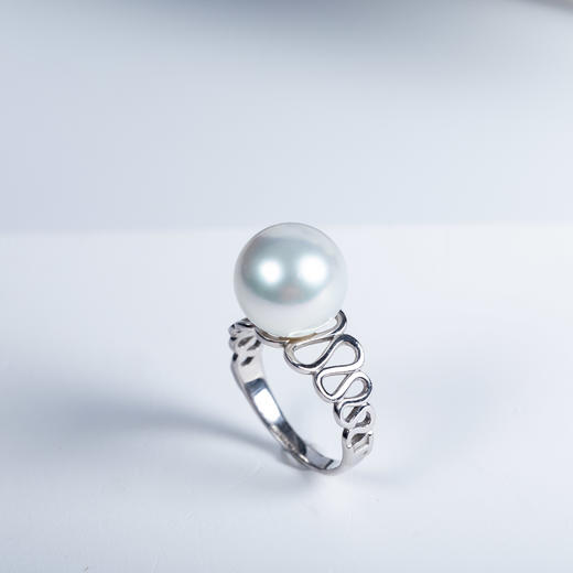  ⁶孤品：【澳白珍珠】钻石18K金设计戒指，11.7MM，编号JZG77，指圈12#，48小时鉴赏期——SS06-CR-YMZZ【HOT】 商品图1