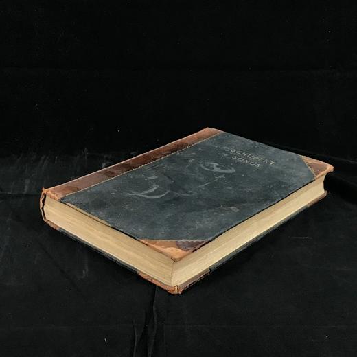 约19世纪后期 舒伯特钢琴乐谱集 真皮精装16开 商品图1