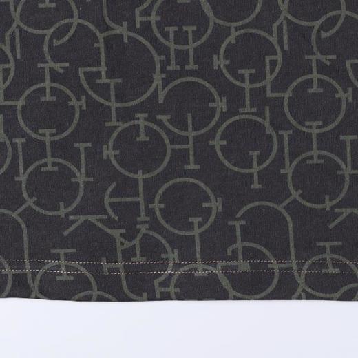 SDSA男装2026新款高贵轻奢美式复古几何链条满印短袖T恤百搭时尚 商品图3