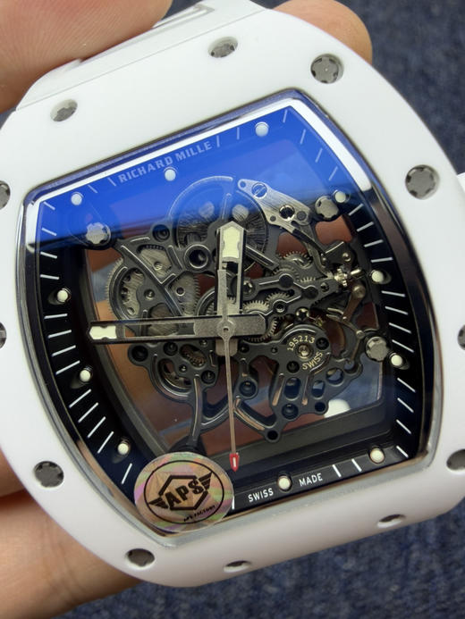 理查德米勒 APS新款RM055 RM55 陶瓷壳 男士腕表 丹东RMUL2一体机 商品图9