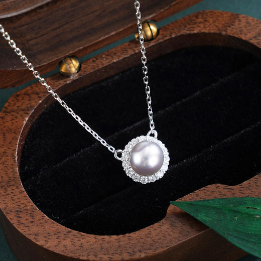 子佩集【心海花叙】银S925珍珠惜王妃套链项链【QJTL006】小太阳2602 商品图0