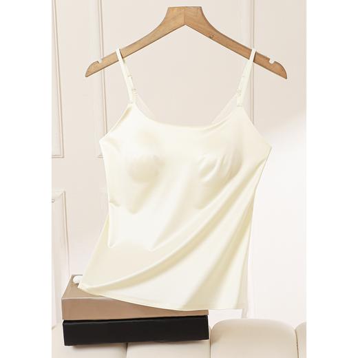 火桐hooton 2026夏季新款桑蚕丝V领吊带美背 商品图3