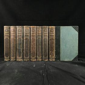 约20世纪早期 儿童百科全书（8卷） 数千幅插图 精装18开