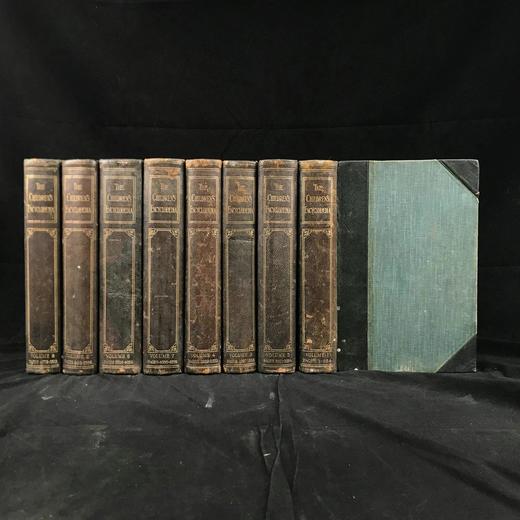 约20世纪早期 儿童百科全书（8卷） 数千幅插图 精装18开 商品图0