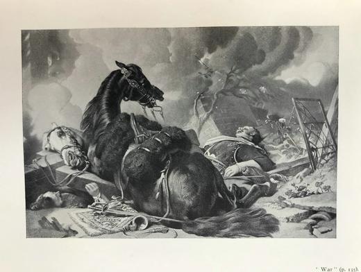 1902年 动物版画家兰西尔传 22幅插图 真皮精装36开 商品图12