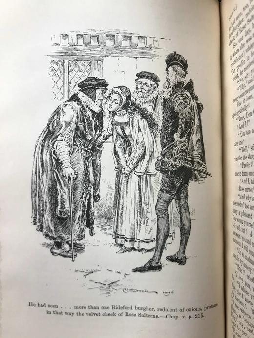 1896年 查尔斯·金斯莱《西行记》 董桥喜欢的C.E.布洛克50幅插图 全真皮精装32开 商品图5