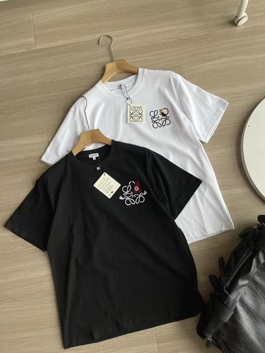 【dp1】牛货！情侣羔品质刺绣休闲圆领短袖T恤！！  商品图1