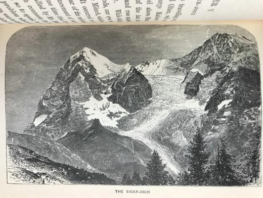 1910年 莱斯利·斯蒂芬《欧洲游乐场》 3幅版画插图 真皮精装36开 商品图5