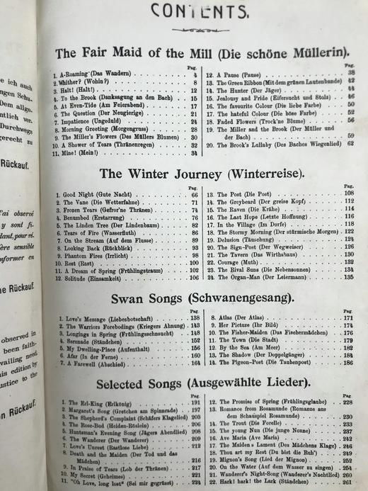 约19世纪后期 舒伯特钢琴乐谱集 真皮精装16开 商品图3