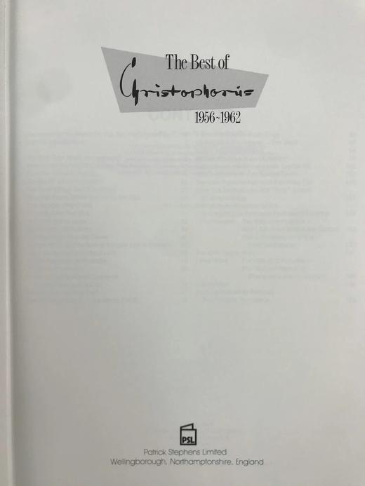 克里斯托弗航空杂志精选集：1956-1962 配大量插图 精装8开带书匣 商品图2