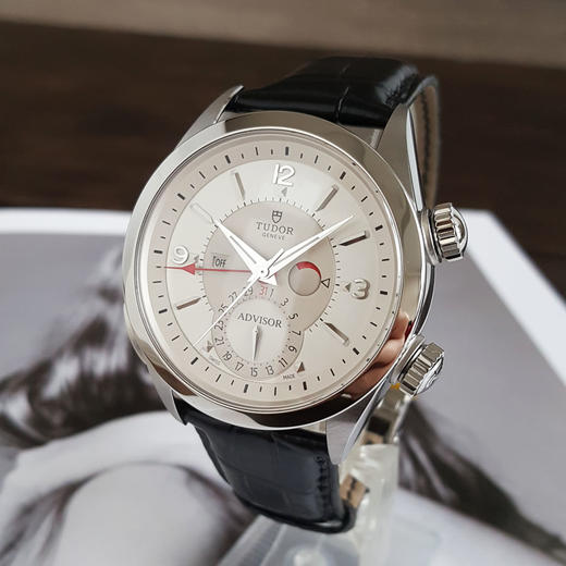 【95新】TUDOR 帝舵79620T-0011自动机械机芯日期显示、响闹、闹铃动储显示42MM（男款）启承系列精钢/钛金属300326AK04 商品图1