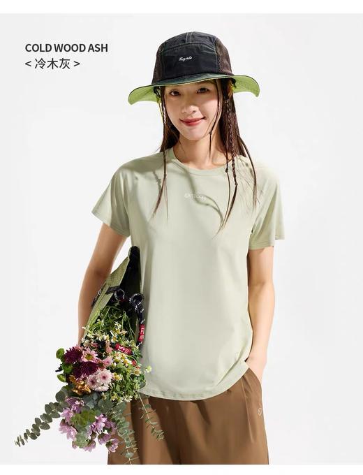 【特秒】6楼OUTDOOR新款户外运动休闲吸湿速干插肩时尚透气凉感功能短袖T恤吊牌价199折后价69 商品图1