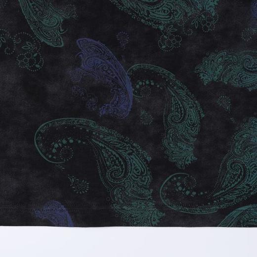 SDSA男装2026新款高贵轻奢潮牌撞色腰果印花圆领短袖T恤宽松休闲 商品图3