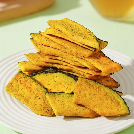 [最农公社]海苔南瓜脆零食3袋25g装可以直接吃海苔味南瓜脆非油炸 商品图0