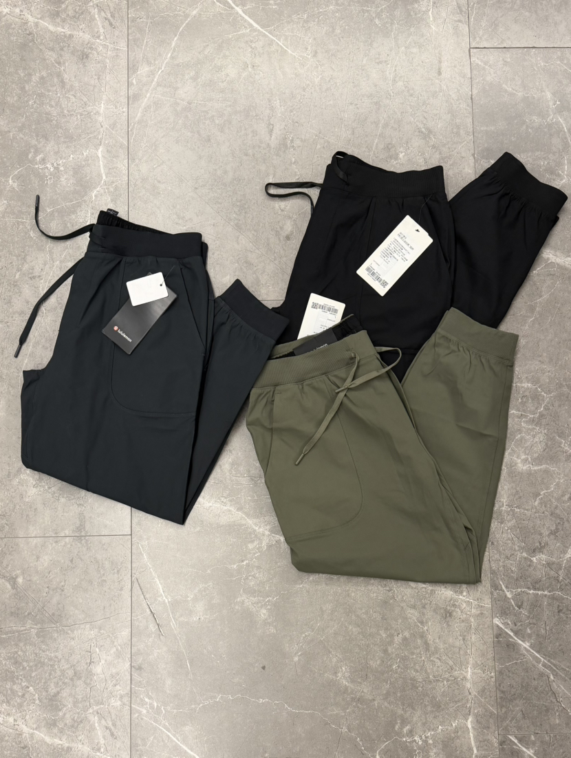 公司订单，随便对比专柜！ 公司订单，独家渠道货，数量不多，lulu 春款 ABC男士运动裤