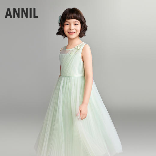 【实体店同款】女童礼裙夏季新款安奈儿童装AG623169 商品图1