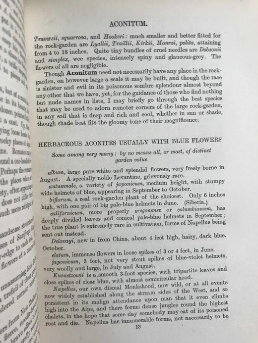 1919年 雷金纳德·法勒《英国岩石园》（全2卷） 105幅插图 真皮精装18开 商品图12