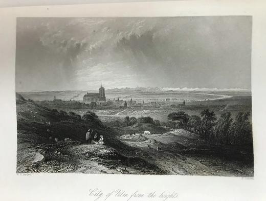 约19世纪中期 博斯普鲁斯之美 巴特利特近百幅风景版画 真皮精装16开 商品图7