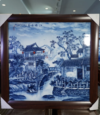 江南三月瓷板