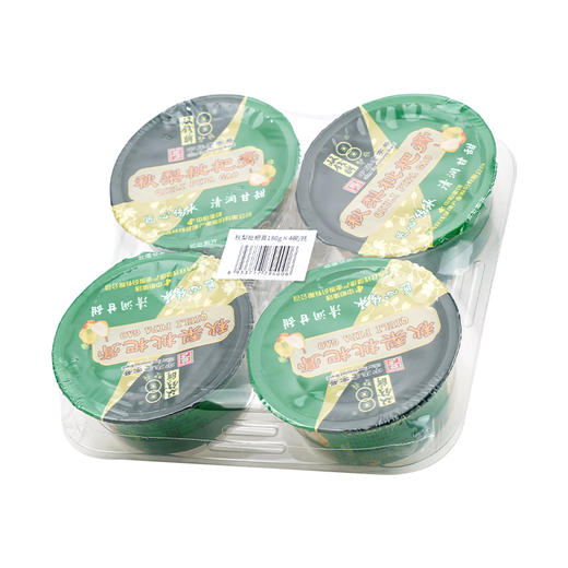 广西梧州双钱秋梨枇杷膏 塑碗装180g*4碗 休闲零食下午茶中华老字号 商品图5
