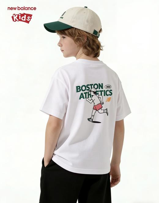 二店y 【 2623两件套】客供面料，棉性高！Nb印花韩系T梭织裤套装 商品图6